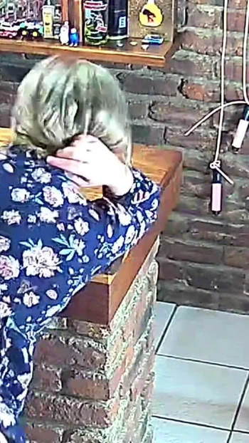Epic moment from "Caught my wife cheating with the poolguy"