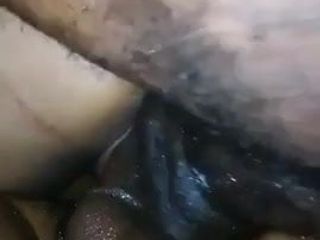 Dupla penetração ejaculação interna - buceta molhada