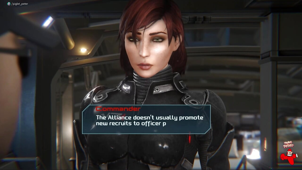 Adoctrinación (1) - juego de parodia porno de mass effect