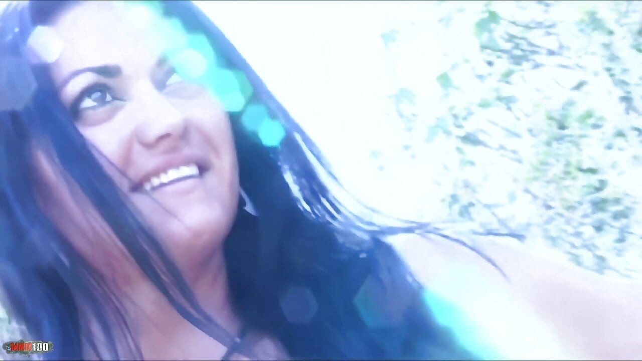 Luna: Lovely Latina Luna Doing a Strip in an Old House