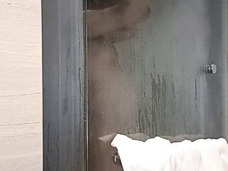 Shower recording from outside