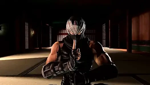 Nyotengu Fucks Ryu Hayabusa with Huge Dick, no Sound