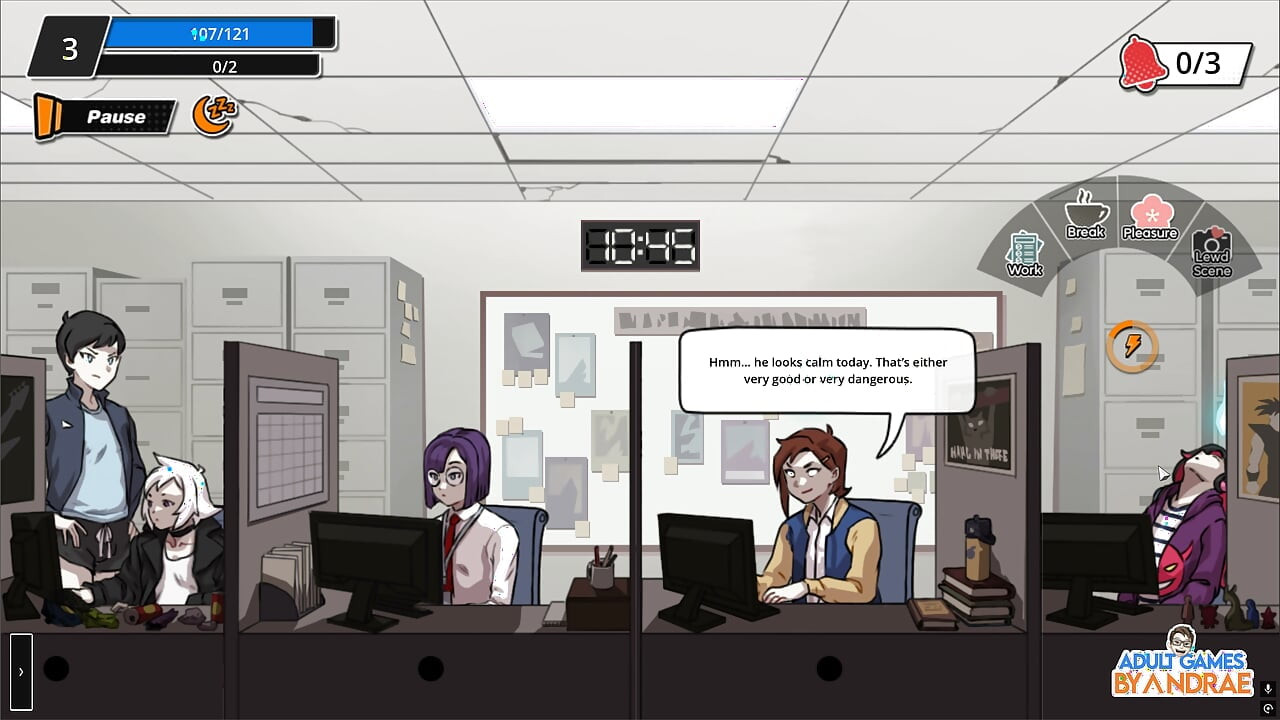 Femboy Ghost Gameplay Part 1 – Discreet Masturbation at Work