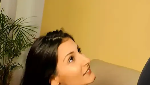 Young Brown Gets Fucked Doggy Style by a Big Hard Cock