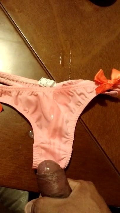 Cum in thongs