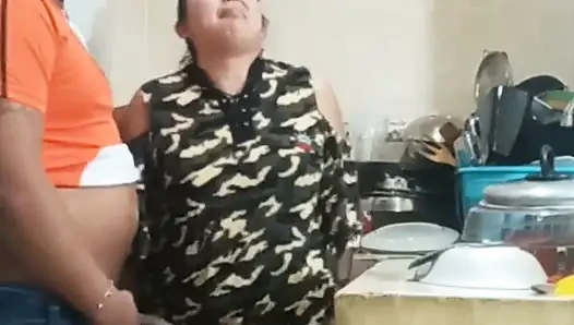Fucking in the Kitchen with the Maid