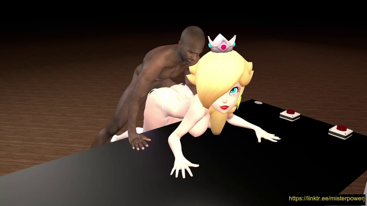 Rosalina Cheats Mario With Stranger In Doggy Position