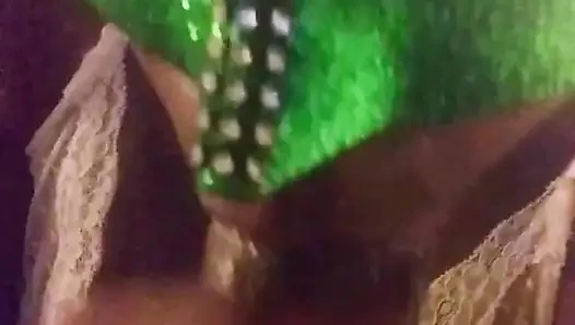 Messy Mouth in the Mask!