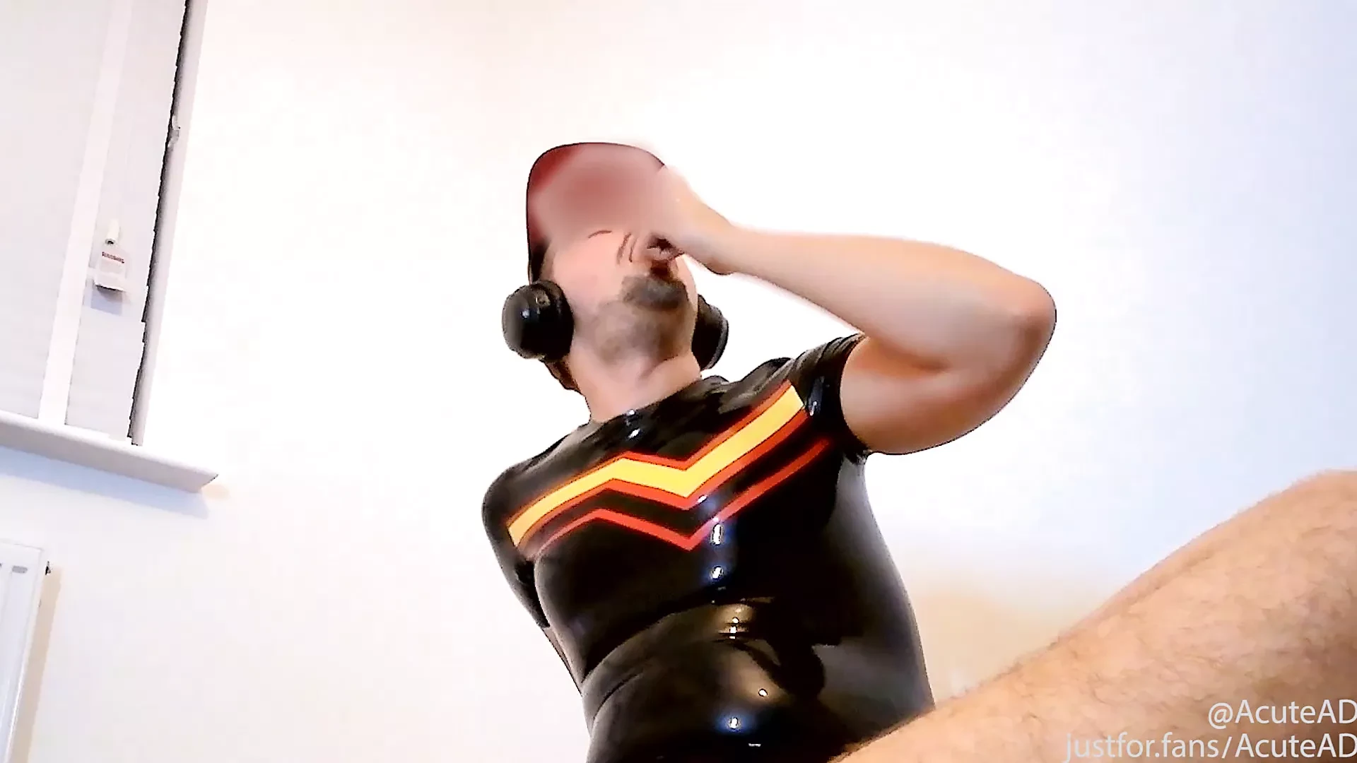 Rubber Twink Throat Training