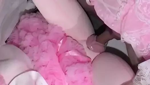 Pink Frilly fuck Doll