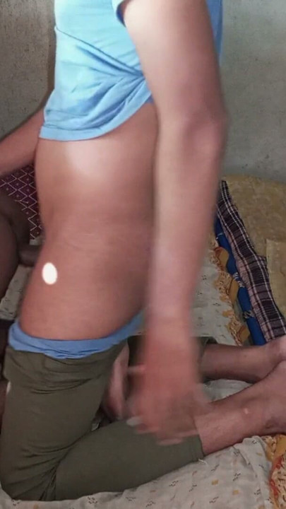 Indian Shemale - Pooja Bhabhi called her sister's boy home and fucked him in the ass | Clip 1
