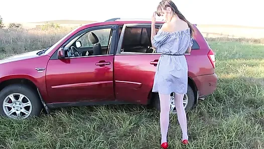 Fucked in the Back Seat of the Car Itself