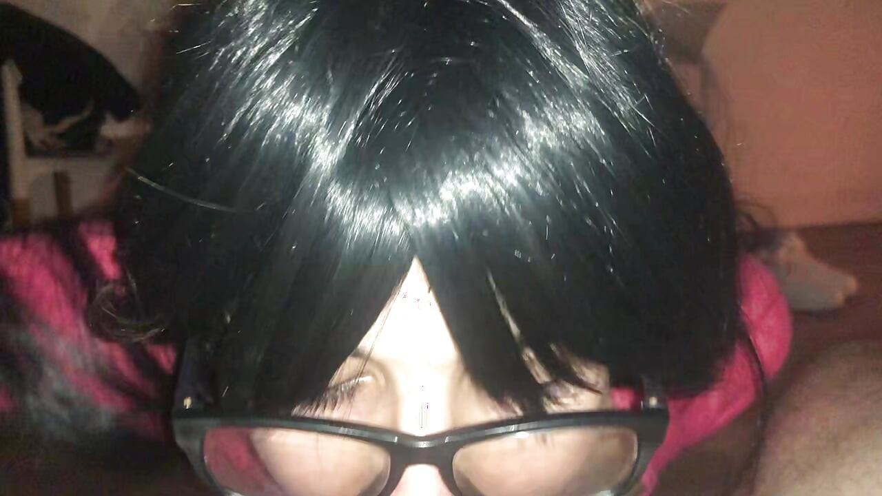 Amateur Crossdresser fucking and sucking big cock