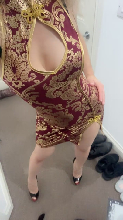 Mostrando meus vestidos - parte 5