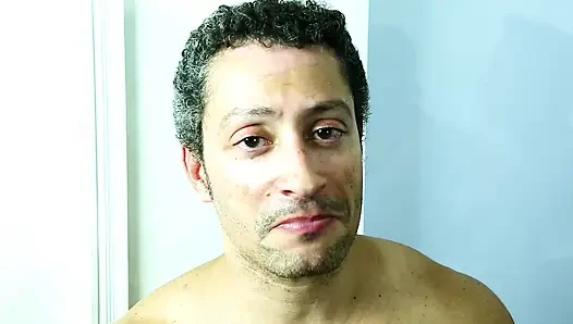 Naughty gringo called blonde shemale to threesome