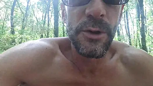Ormanın ortasında bir saatlik mastürbasyon, remi06cam4