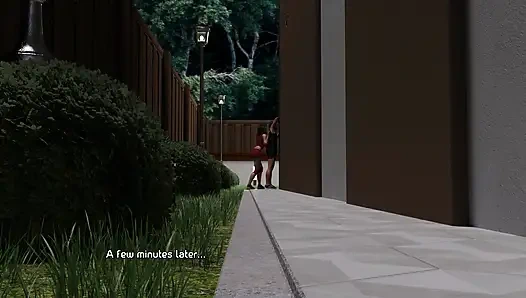 Desperate MILF Housewife Cheating with Next-door Young Man