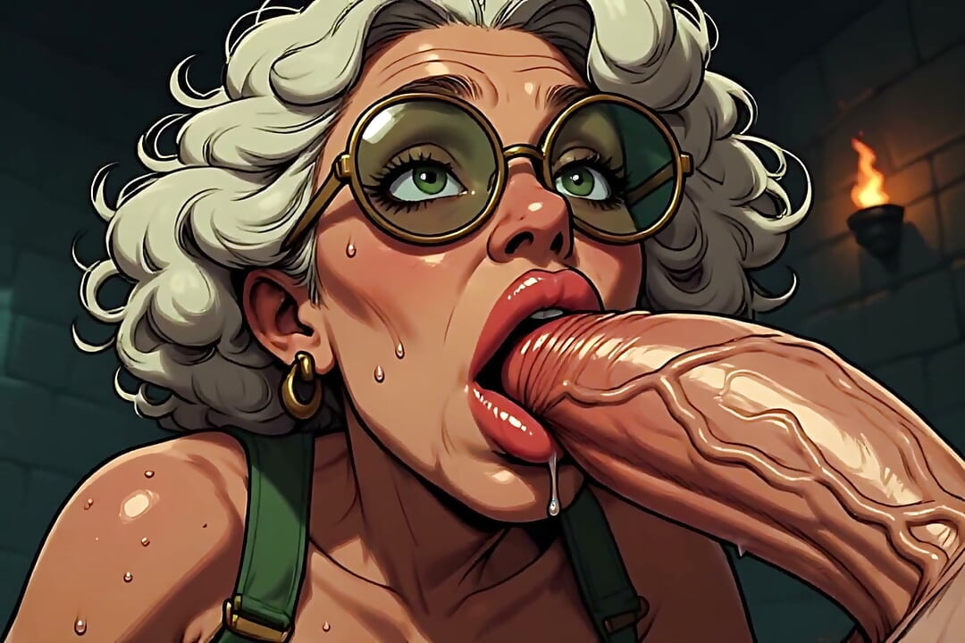 Arte de grandes lábios e paus grandes