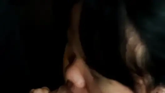 POV - Fucking My Tiny Asian Girlfriend, Cumming and Going Again