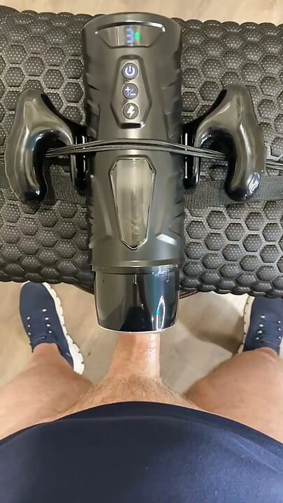 Big Stroker Toy Makes Me Cum Four Times! POV Demo