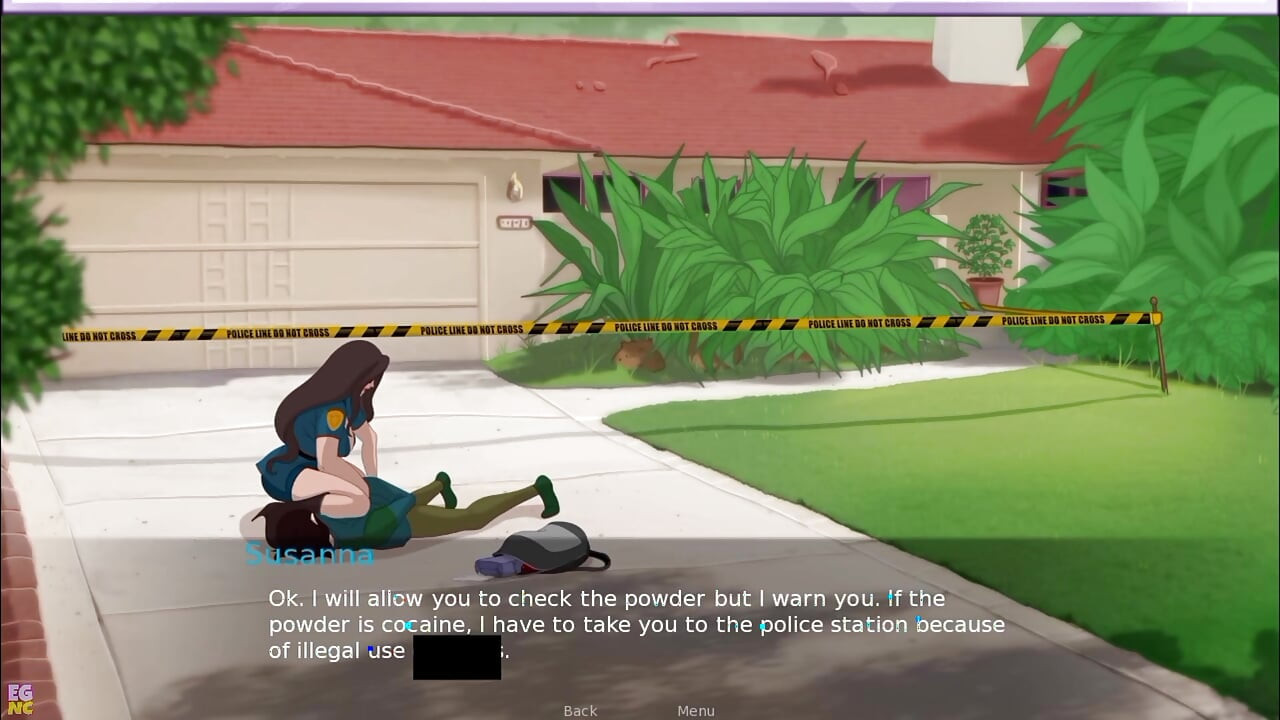 Das geheimnis des hauses # 46: Der heißen polizistin helfen - von eroticgamesnc (repost)