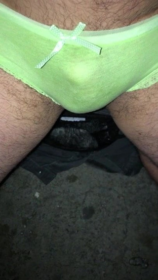 Green panty pissing  ...  Pt.2