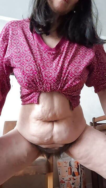 Hot and wet stepmother touching her vagina imagining being fucked like a whore