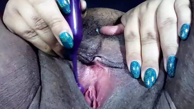 So horny bi housewife Kitty Rosario close up part 1