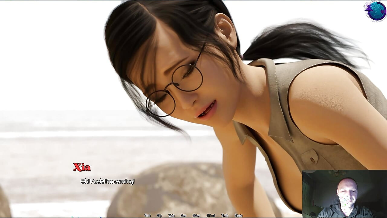 Sahilde neredeyse seks yapıyor - matrix hearts