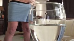 Horny Guy Moans & Drinks his own Cum! Multiple Male Orgasms