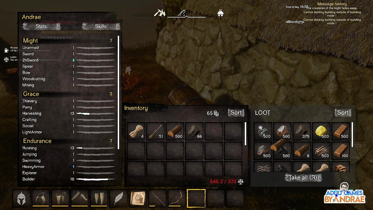 EP7: dusht dvip men ston haus kichan, bistar aur snan ka nirman (gemaple)