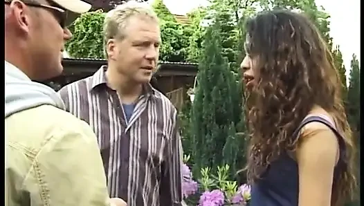 Threesome with Pretty Dark-skinned Girl. Mouth. Ass. Cunt.