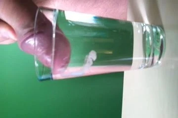 cumshot in water