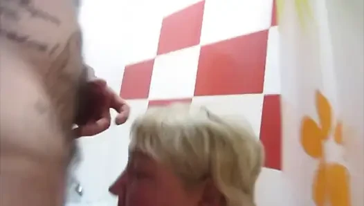 Pissed and Squirted with Cum
