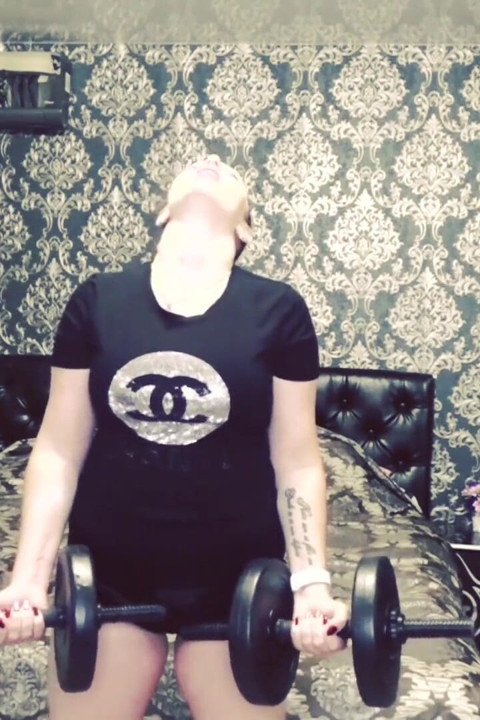101 weight liftings repeats for biceps challenge!