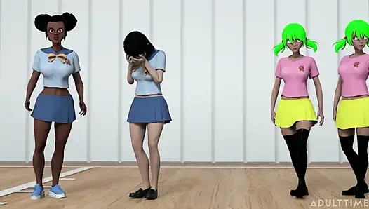 Hentai Sex School Episode 3 - Hentai Student Eats Out His Teacher's Perfect Pussy Until She Orgasms!