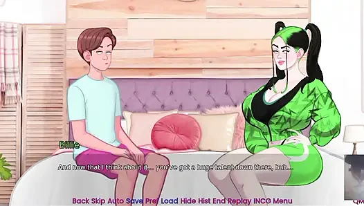 HOT SLUT CELEBRITY WAS SURPRISED! SHE CALMS ME DOWN BY SUCKING MY COCK.