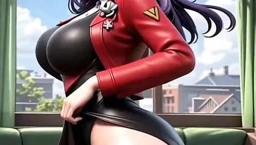 Kompilasi tarian gadis anime AI