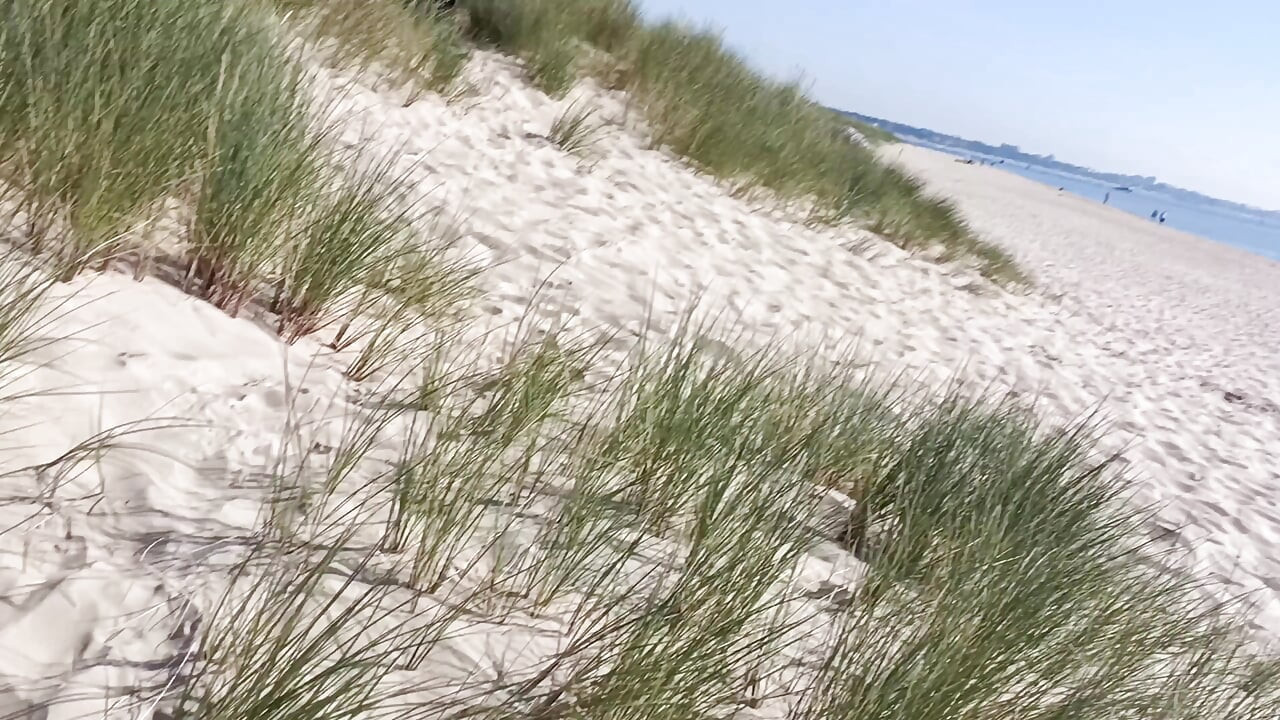 Hot Dilf Nude Beach Big Cock Showing off in the Dunes - Rockardglans