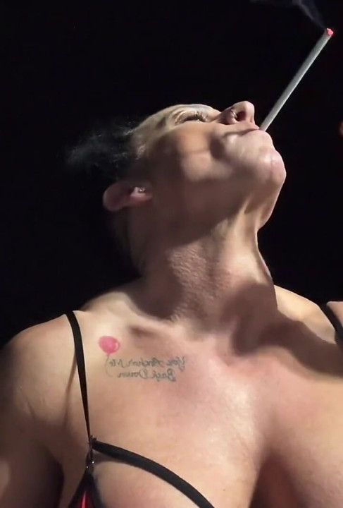 Kandys Smoking JOI Double Cig Cum Command
