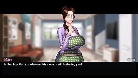 Taffy tales # 9: Ich sah Frau Arnette nackt auf ihrem rasenstuhl