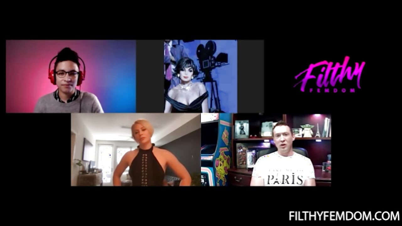 Livestream dengan Pierce Paris yang menampilkan Helena Locke Pierce Paris