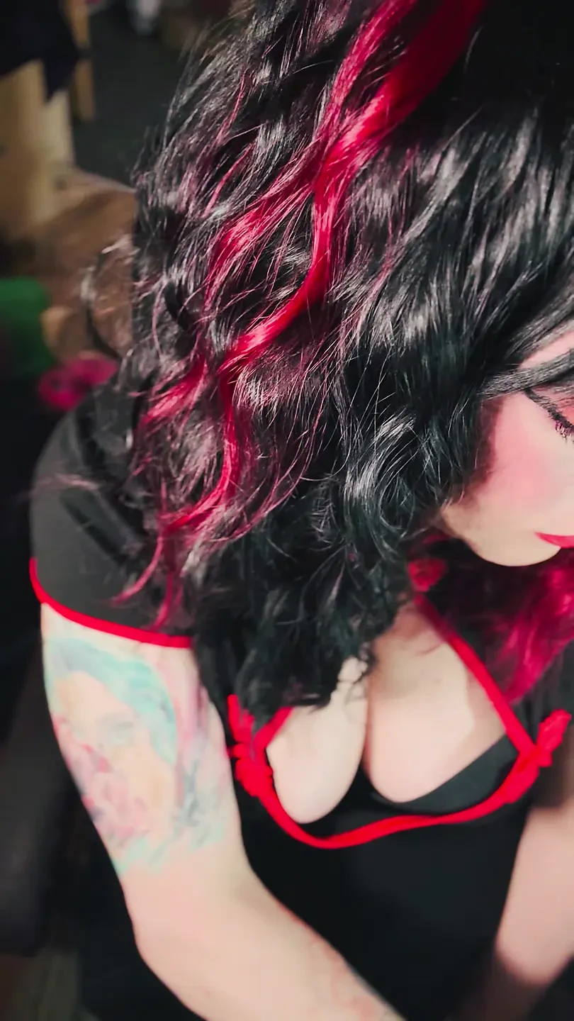 Miss Tina Snua Would Love To Smoke With You - Smoking A Cork cigarette With Match Light Up