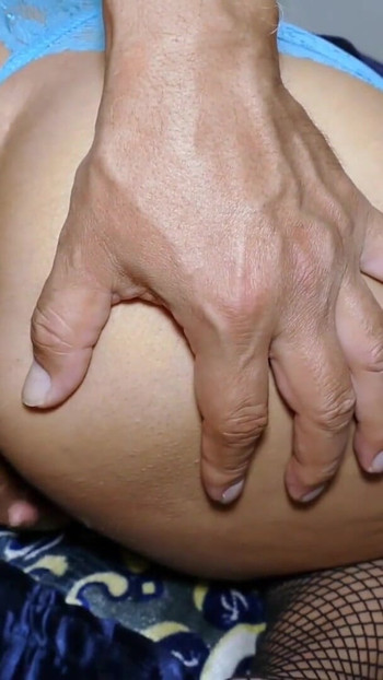 Key moment from "LEAVE YOUR HOT CUM INSIDE MY BIG ASS DADDY"