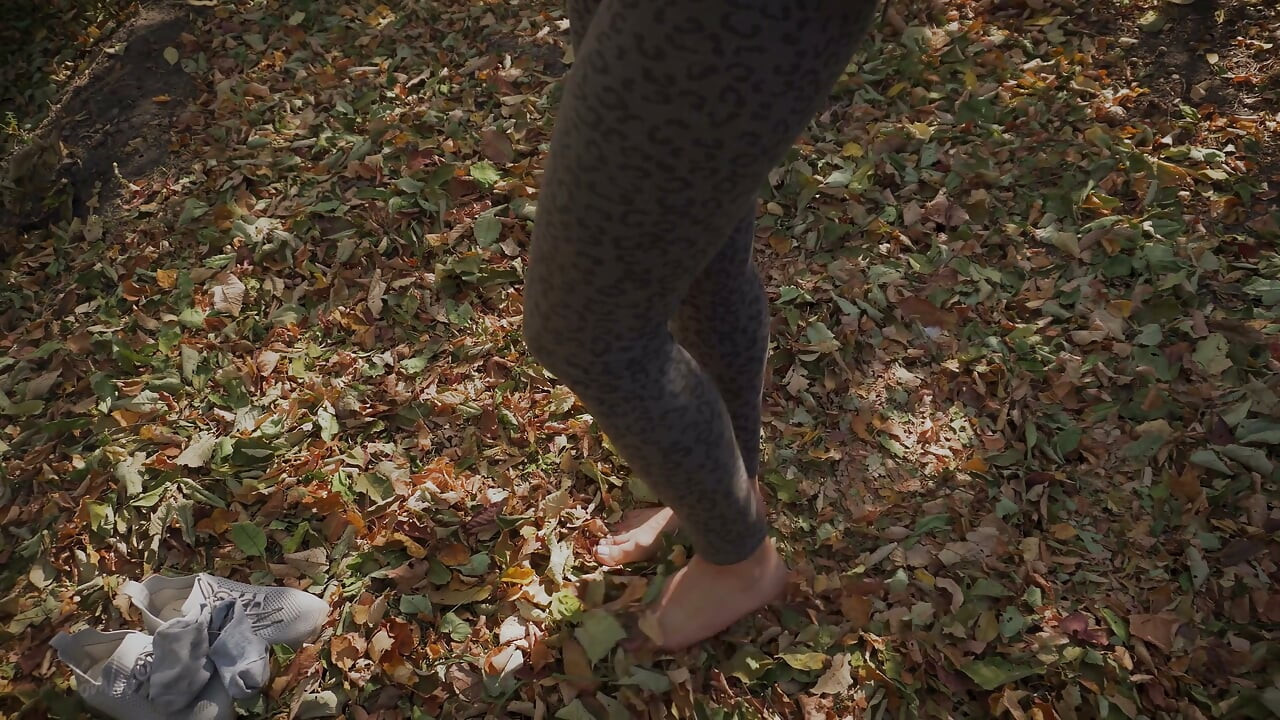 Leaves Crunching Underfoot Asmr