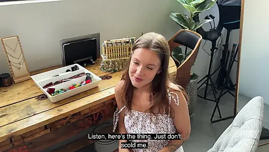 VIRTUAL SEX. A stepdad scolded his stepdaughter for bad grades at school.