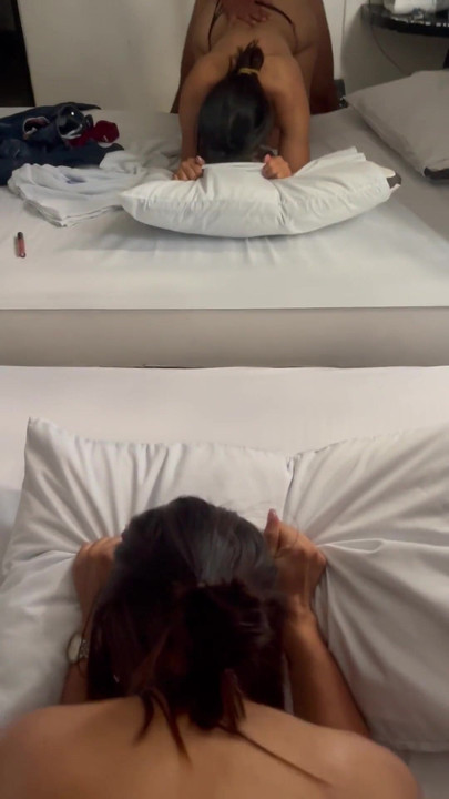 Thrilling moment from "33-year-old unfaithful young man with a giant ass moans very well"