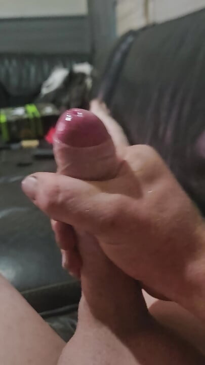 Solo playing with cock