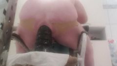 Monsterblack menghancurkan vaginaku
