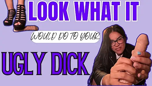 Lihat apa yang akan dilakukannya untuk kontol jelekmu